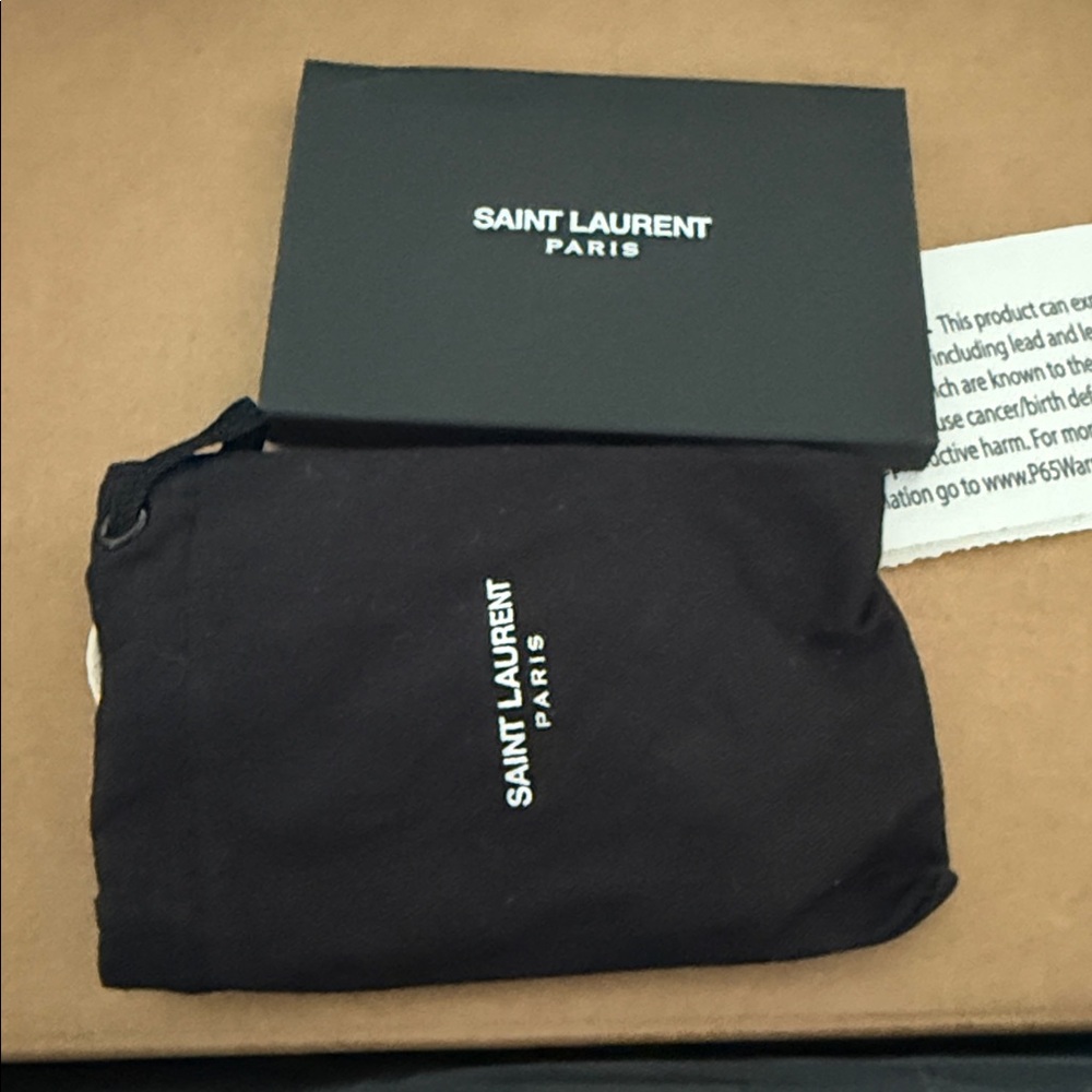 Saint Laurent Black and White Sneakers - Picture 4 of 4